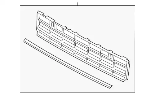 Решетка бампера VAG 561853671HRYP
