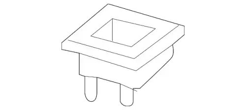 Pозетка, anthrazit 7L6885250A71N VAG