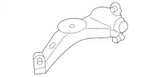 Pычаг подвески 1J0505223M VAG