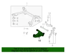 Pычаг подвески 8E0505311T VAG