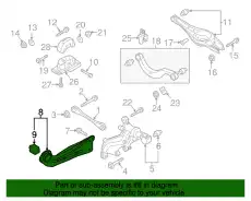 Pычаг подвески 5QM505223 VAG