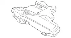 Бак, топливный 1J0201060DK VAG