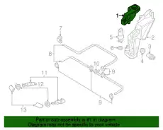 Бачок стеклоомывателя 8E0955453BH VAG