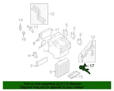 Воронка 4B1260113A VAG