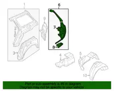 Вставной элемент 4B9810416B VAG