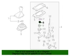  (8 ГР.), (AUDI), ВТУЛКА, РА 8K0711217 VAG