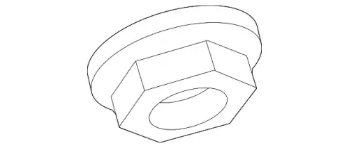 WHT007644 Гайка VAG