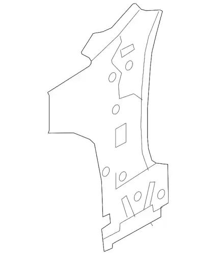 Гнездо под домкрат 5Q0802847 VAG