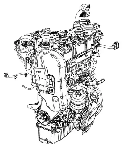Двигатель (ДВС) в сборе VAG 06K100034T