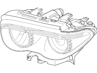 Фара BMW 63127164721