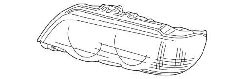 Фара BMW 63117166812