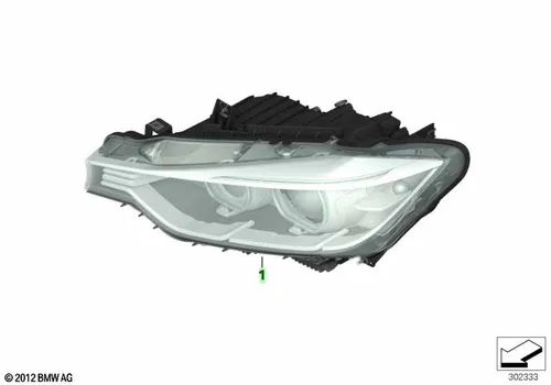 Фара BMW 63117339389