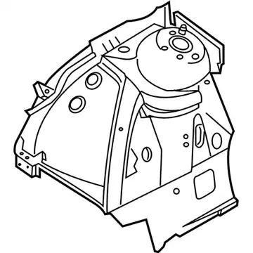 Брызговик Л Пд, BASIS 41147073429 BMW