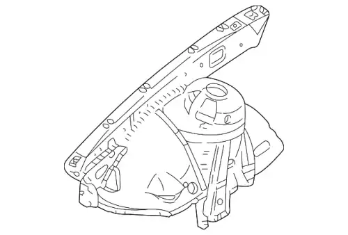 Брызговик Л Пд, BASIS 41148222125 BMW