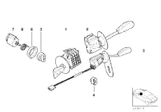 Переключатель подрулевой BMW 61 31 8 377 342