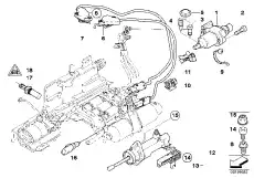23017568177 Датчик давления ! \BMW 3' E46, 5' E60, E61, 6' E63, E64, Z4 E85