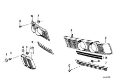 Решетка радиатора BMW 51 13 1 836 676