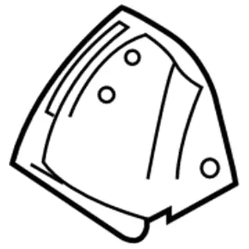 Деталь брызговика Л Пд, BASIS 41147044663 BMW