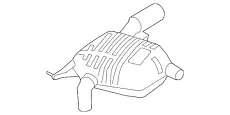 Задний глушитель П 18307799827 BMW
