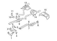 Задний глушитель П 18307799827 BMW