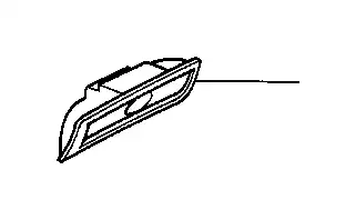 Ручка двери BMW 51451963600