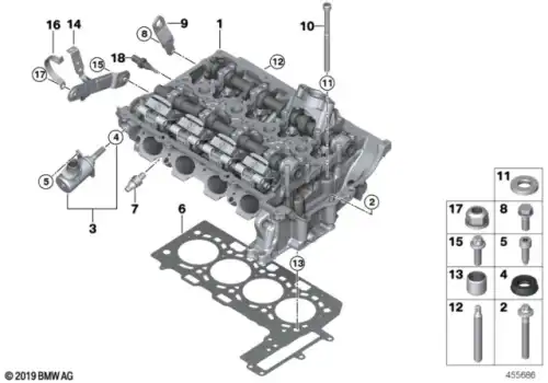 Распредвал BMW 11 36 8 684 921