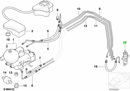 Цилиндр сцепления BMW 21526768362