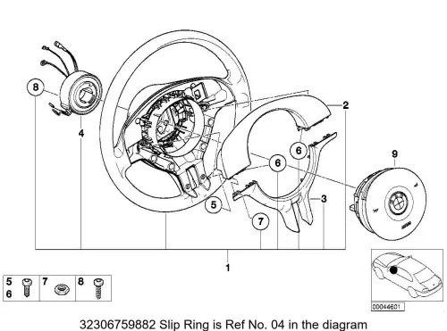 Кольцо&nbsp;контактное BMW 32306759882