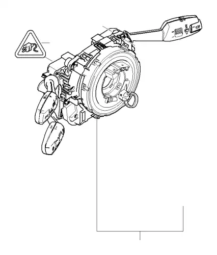 Корпус розетки 2-полюсный 12527615488 BMW