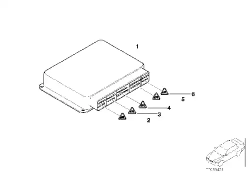 Корпус розетки !12 POL. /A \BMW 3' E46, 5' E39, E60, E61, 6' E63, E64, 7' E38, E65, E66, E67, MINI C 12 52 1 744 627