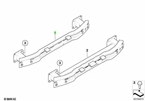 Кронштейн бампера Зд 51127267030 BMW