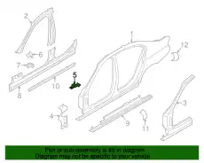 Кронштейн крыла П Вх 41217263802 BMW