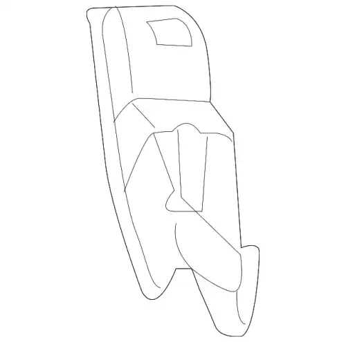 Кронштейн крыла П Зд 41217064636 BMW