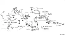 Рычаг подвески NISSAN 54469CD002