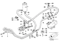 Шланг ГУР BMW 32 41 1 135 330