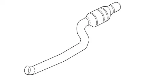 Передний глушитель Л 18308654964 BMW