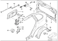 Крыло BMW 41 21 7 129 093