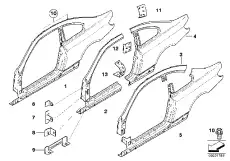 Крыло BMW 41 00 8 045 851