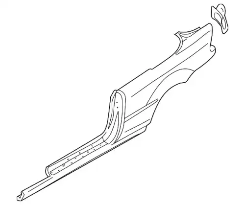 Крыло BMW 41357894541