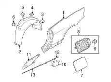 Крыло BMW 41217127401