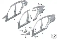 Крыло BMW 41 11 7 385 421