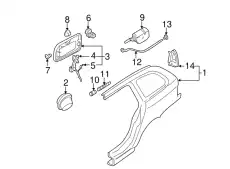 Крыло BMW 41218242347