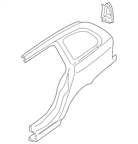Крыло BMW 41218242347