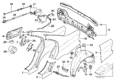 Крыло BMW 41 00 8 205 623