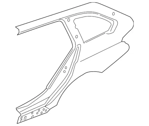 Крыло BMW 41007298179