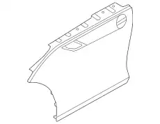 Крыло BMW 41007347285