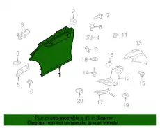 Крыло BMW 41007347285