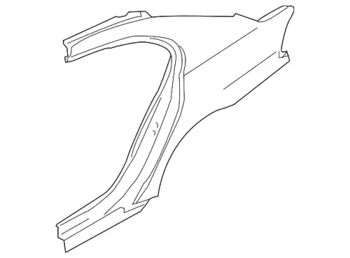 Крыло BMW 41217045686