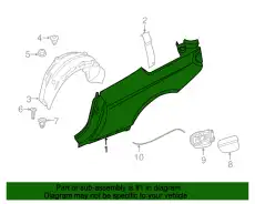 Крыло BMW 41217263808
