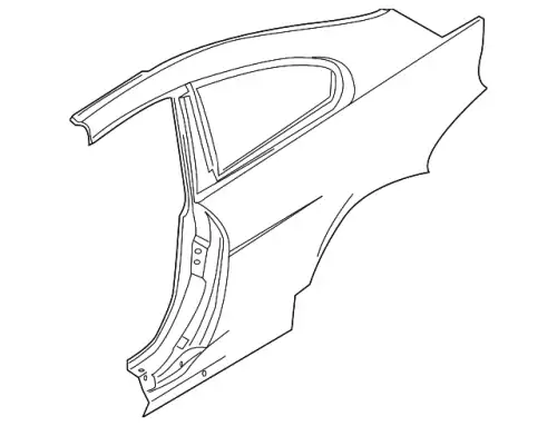 Крыло BMW 41217120060
